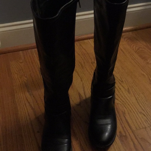 solanz wide calf boots